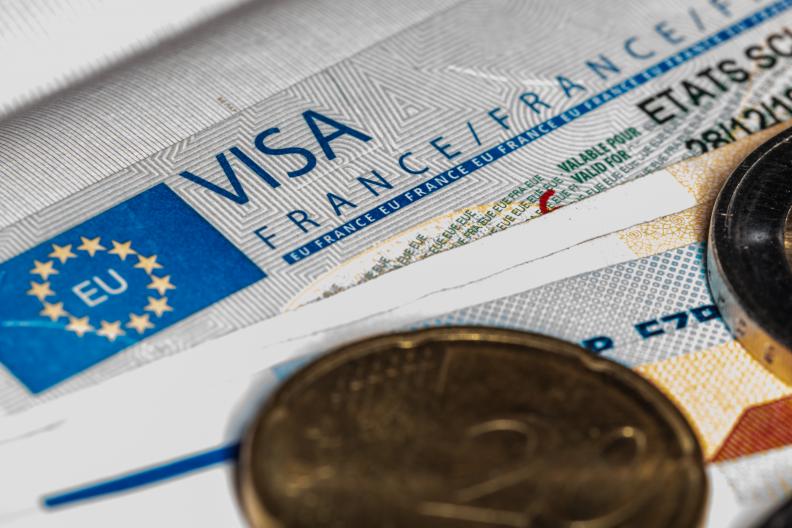 Détail d'un visa 